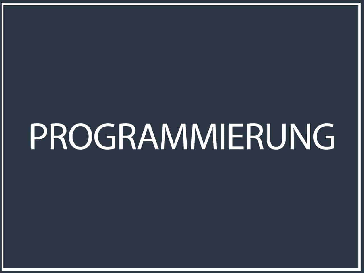 Service Programmierung